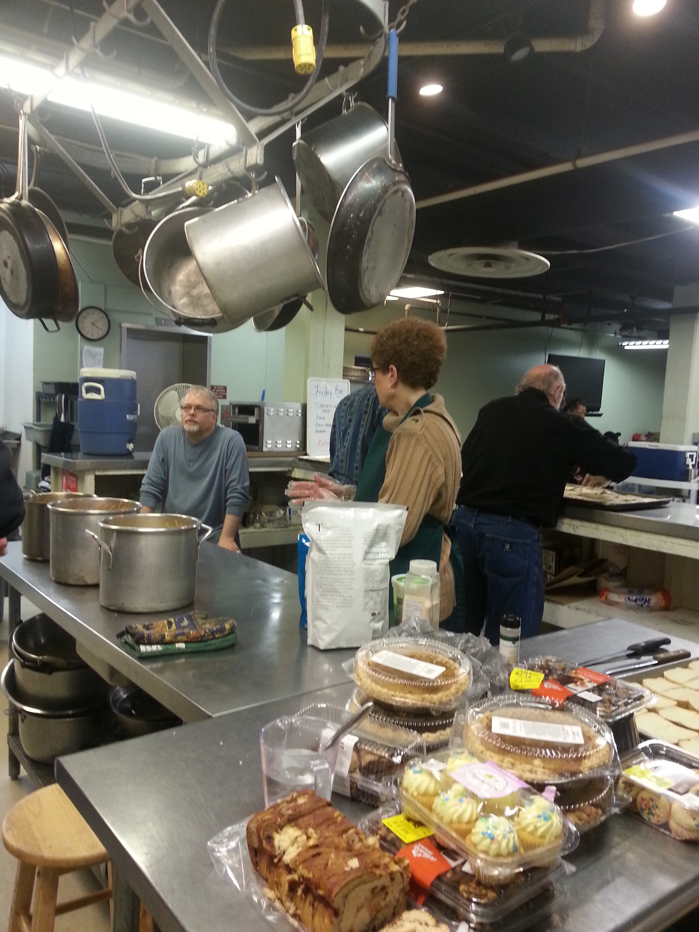Serving Dinner at UCS